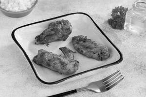 Baked Chicken Wings [4 Pcs]