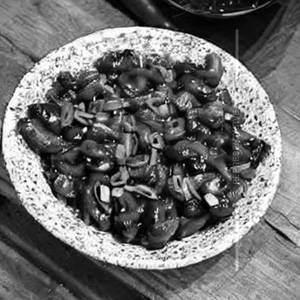 Chilli Mushroom  Dry
