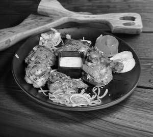 Pepper chicken tandoori [half]