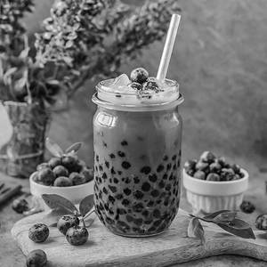 Blueberry Bubble Tea