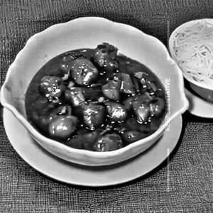 Mushroom Manchurian (gravy)