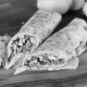 Cheesy Chicken Shawarma Wrap