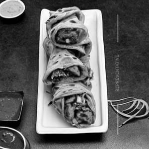 Wholewheat Aloo Tikka Roll                                                          