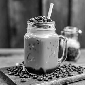 Poptea Coffee Popping Boba Bubble Milk