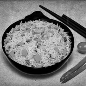 Veg Triple Schezwan Fried Rice