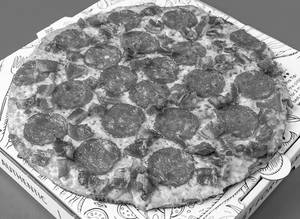Pepperoni N Bacon Pizza