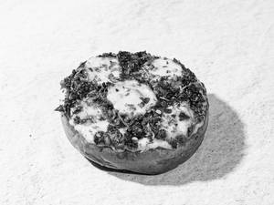 Porcini Mushroom Pizza Bun