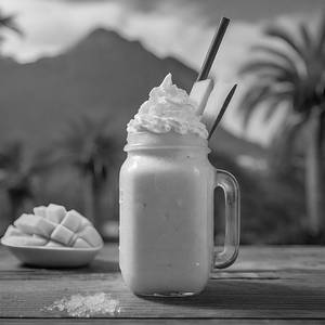 Mango Thick Shake [450 Ml Mason Jar]