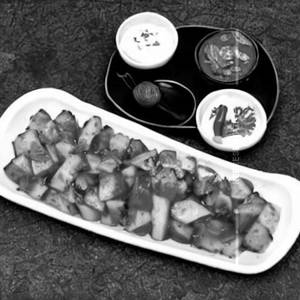 Special Lunch Menu- Chilli Potato ((Dry)