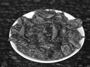 Mutton onion fry  