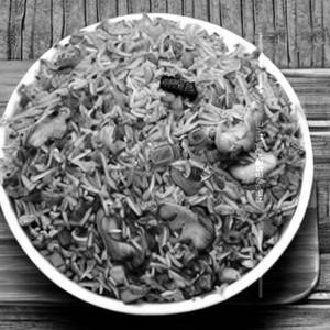Chicken Shiitake Fried Rice