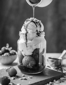 Gulab Jamun Sundae