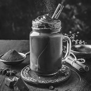 Rich Dark Belgian Hot Chocolate [450 Ml Mason Jar]