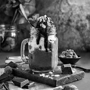 Chocolate Brownie Sundae
