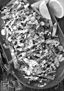 Cheesy Fries Chicken Shawarma
