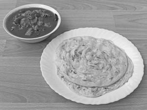 5 Parotta with Chilli Chicken 