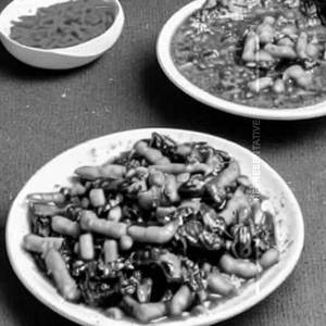 Spinach & Babycorn in Chili Bean Sauce