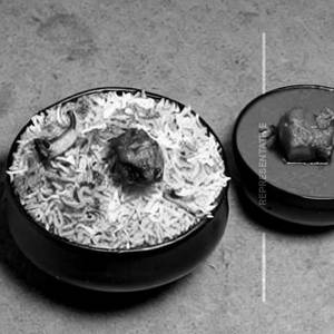 Mushroom Tikka Biryani