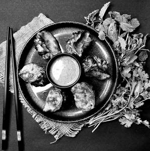 Chicken Haryali Tandoori Momos