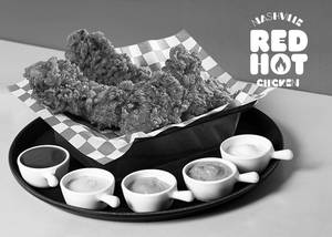 Red Hot Boneless Strips (6pcs)