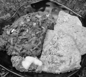 Baingan Bharta With 2 Nos. Tawa Parathas & refreshing Buttermilk