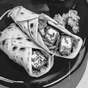 Double Paneer Roll