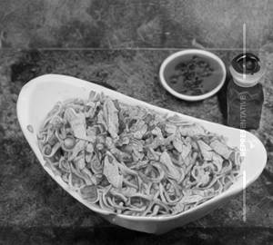 Chicken noodles