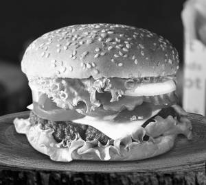 Veg cheese burger