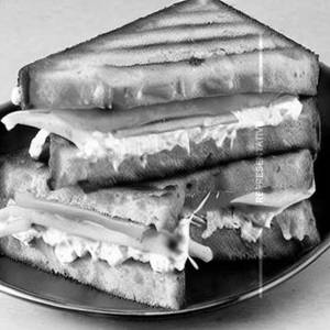 Masala Paneer Cheese Grilled Sandwich