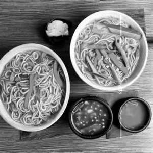 Korean Noodles Soupy Veg