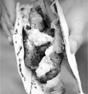 Spicy Chicken Wrap