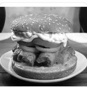Seekh Kebab Burger