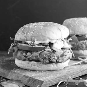 Corn Cheese Burger