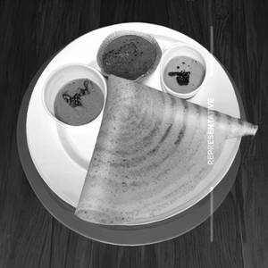 Butter plain dosa