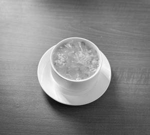 Sweet corn chicken soup                                                     