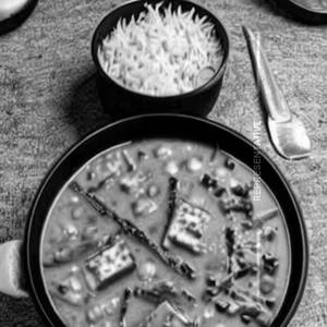 Matar Paneer Chawal 