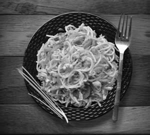 Egg Hakka Noodles