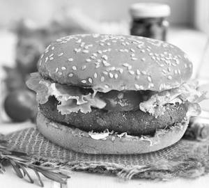 Veg aloo tikki burger