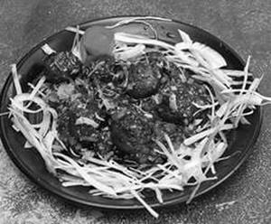 Veg Manchurian (dry)