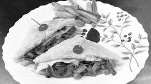 Creamy Mushroom Sandwich