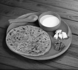 Paneer paratha
