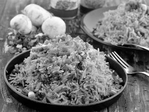 Mushroom Fried Rice