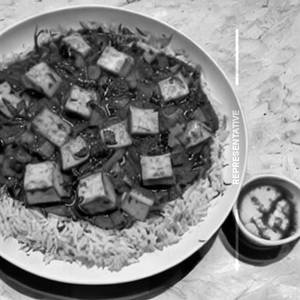 Matar Paneer Rice
