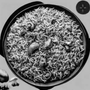 Mushroom Schezwan Rice