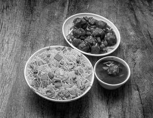 Veg Manchurian Fried Rice