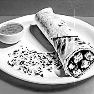 Paneer Bhurji Roll