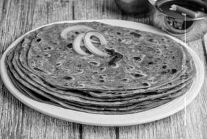 Green Mirchi Paratha