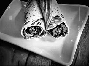 Egg Mutton Seekh Roll