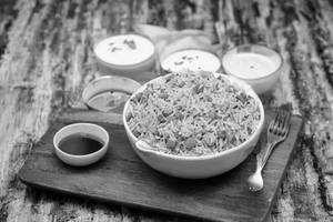 Chicken Garlic Fried Rice 