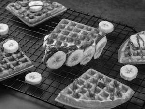 Banana Nutella Waffle